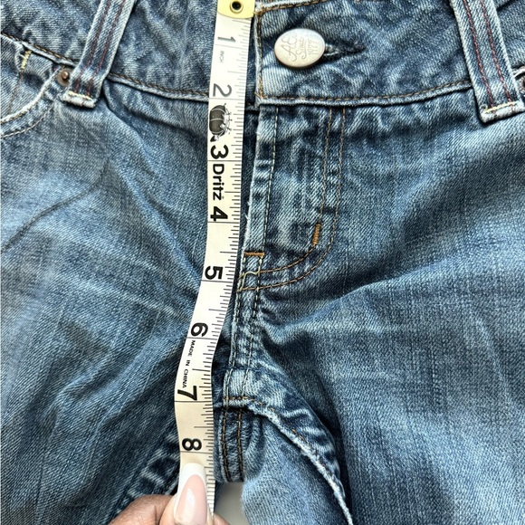 American Eagle Outfitters Blue Flare Wide Leg Jeans - Picture 3 of 9